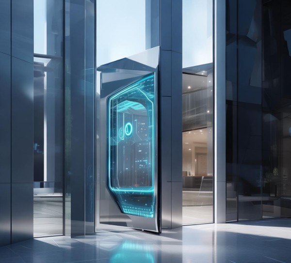 智能门,未来建筑的未来 智能门,未来建筑的未来